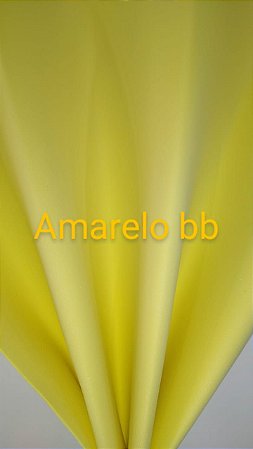 PACOTE COM 10 FOLHAS 40X50 DE 1.5MM ( AMARELO BB )