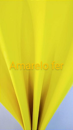 PACOTE COM 10 FOLHAS 40X50 DE 1.5MM ( AMARELO FERRARI )