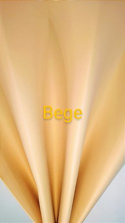 PACOTE COM 10 FOLHAS 40X50 DE 1.5MM ( BEGE)