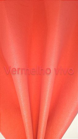 PACOTE COM 10 FOLHAS 40X50 DE 1.5MM ( VERMELHO VIVO )