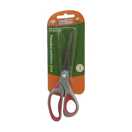 Tesoura Multiuso Plus Léo e Léo