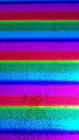 Placa de Eva Especial 3D 40cm x 48cm – Pct c/ 5 fls – Arco Iris metalizado