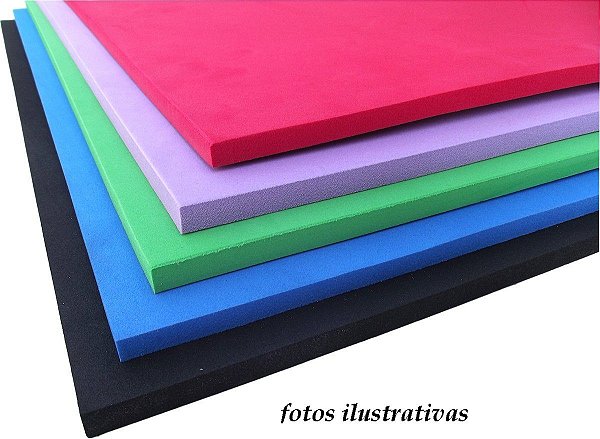 FOLHA DE EVA VERDE BANDEIRA  40X60 DE 5MM UND