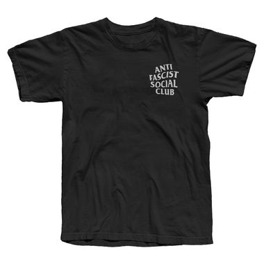 Anti Fascist Social Club, frente + verso - Camiseta