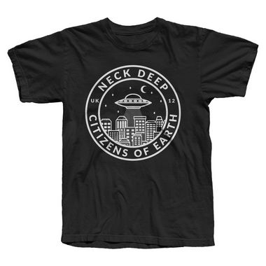 Neck Deep - Citizens of Earth - Camiseta
