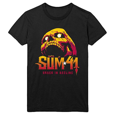 Camiseta Sum 41, Skull Order in Decline