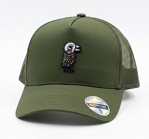 Boné Trucker Takkyu Selective - Musgo