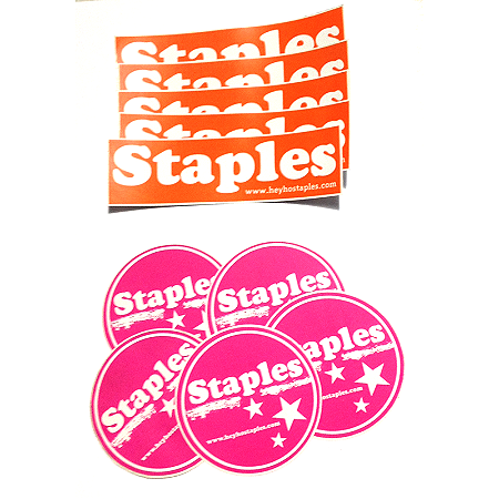 Adesivo Staples (pacote 10 adesivos)