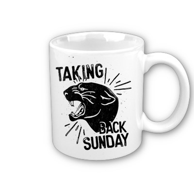 Caneca Taking Back Sunday, Black Panther Head