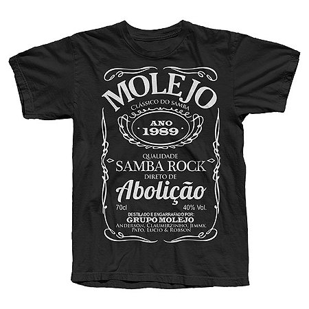 Camiseta Molejo, Jack Daniels