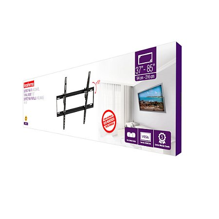 Suporte para Tv slim inclinavel 37 a 85 " Brasforma SBRP615