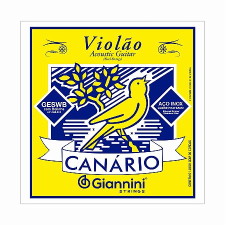 Encordoamento para Violão aço com bolinha