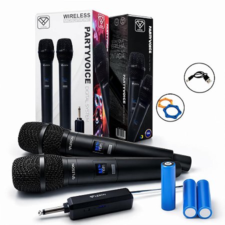 Microfone sem fio Partyvoice Leson