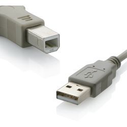 Cabo para impressora  USB A macho x USB B macho 2.0 1,8m