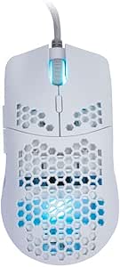 Mouse  Gamer  16000 dpi  RGB  Dyon-x  Branco MS-322S