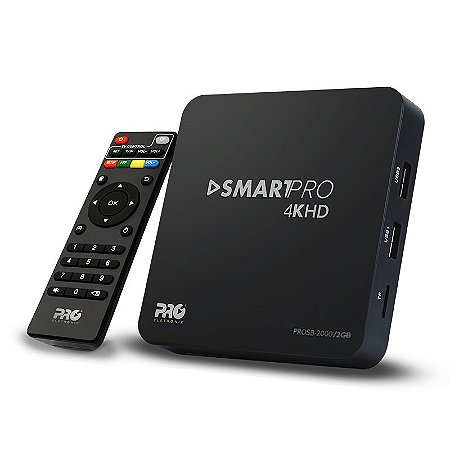 Smart Box 4k HD  2 GB  PROSB - 2000    Proeletronic