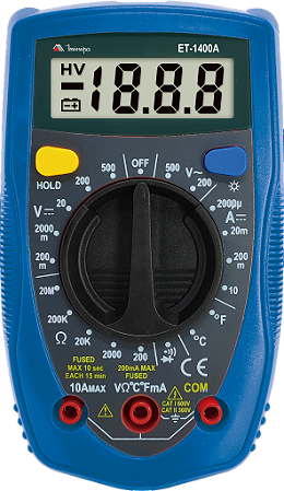 Multímetro digital ET-1400 A MINIPA