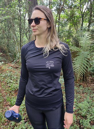 Performance Fit Feminina Manga Longa