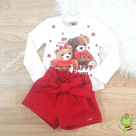 Conjunto kukiê Happy