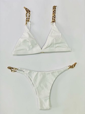 Biquini Malu Chains Branco