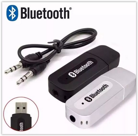 Adaptador Receptor Bluetooth Usb + p2 para carro