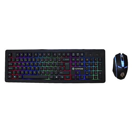 COMBO TECLADO E MOUSE GAMER HAYOM TC3212