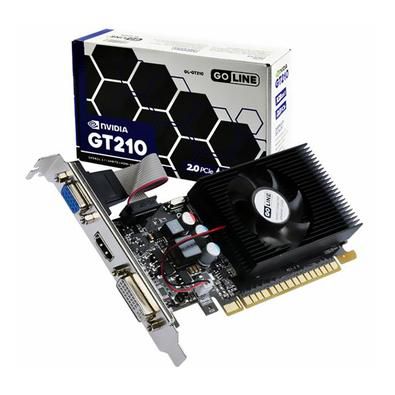 Placa de Video Go line Geforce GT210 HD 1GB DDR3 64 bit - hdmi - dvi - vga
