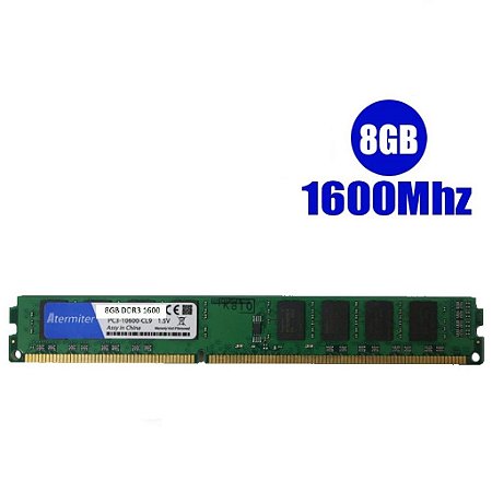 Memória DDR3 8G 1600 Atermiter PC3-12800 CL11