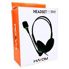 Fone de Ouvido Headset Hayom Office HF2212  Microfone  P2