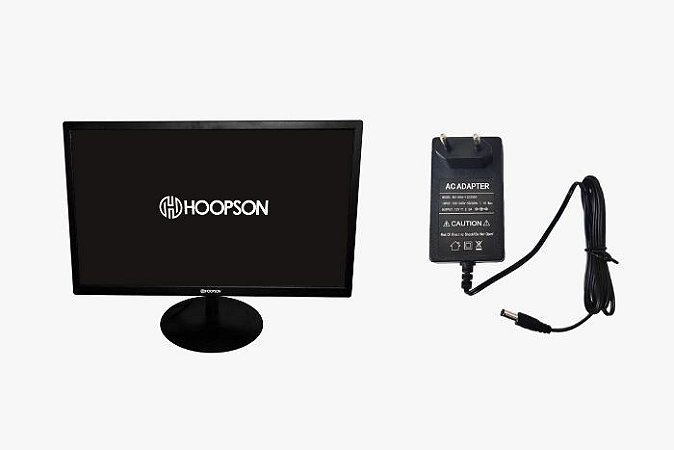 Monitor Hoopson Led 120" Hd Hdmi Vga 60hz Preto Widescreen