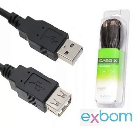 CABO EXTENSOR USB 10 METROS COM FILTRO