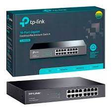 Switch 16 Portas Gigabit 10/100/1000 Tp-link Tl-sg1016d Hub