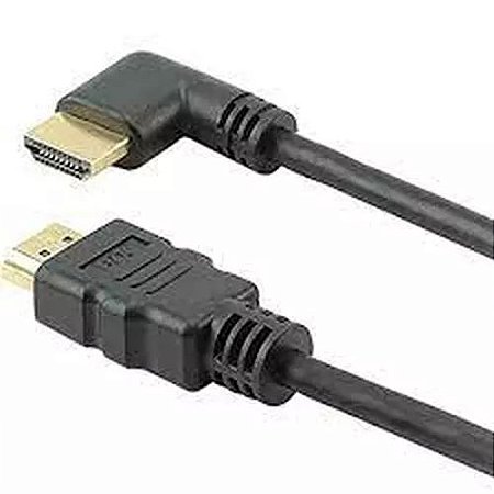 Cabo Hdmi 90 Graus Lateral Le-6625 1,8 Metro