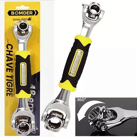 CHAVE TIGER 48EM1, Rotacao de 360 graus BOM-1201