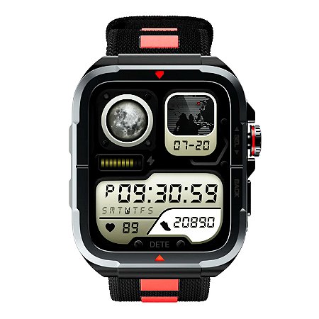 Relógio Udfine Watchn GT Global Ios/Android Bluetooth Alexa