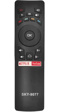 CONTROLE REMOTO TV MULTILASER FBG-9077