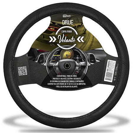 Capa Para Volante Carro Emborrachada Universal MB55060