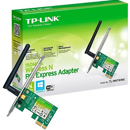 Placa De Rede Pci Express Adapter Tp-Link 781nd