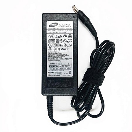 Fonte carregador notebook Samsung Np470e Np270e Np275e Np200b4c 19v 3,16a 65w