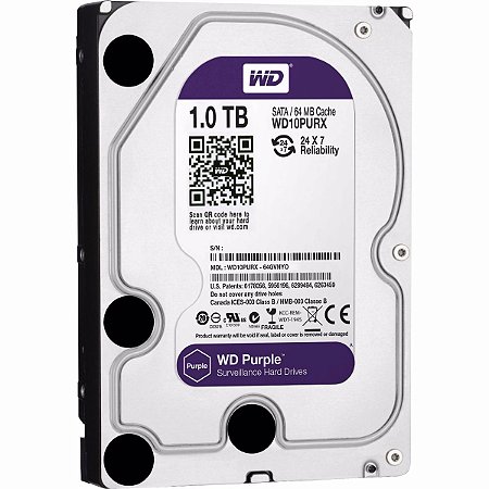 HD 1 Tera Western Digital Purple PC/CFTV