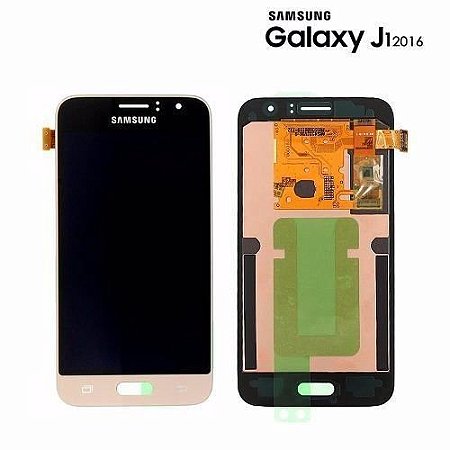 Frontal Samsung J120 J1 2016 Dourado AAA