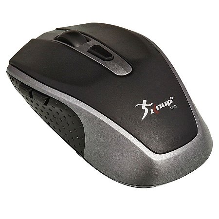 Mouse Óptico sem Fio Knup 6 Botões Usb 2.0