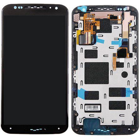 Frontal Motorola Moto X2 Com Aro Preto Versão Andr.6.0