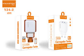 Carregador Turbo Iphone 5.1A - 2 Usb Hmaston