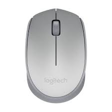 Mouse sem fio Logitech M170 com Conexão USB - Cinza