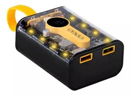 Powerbank 10,000 mah Satellite A-PB410007Q USB/TIPO C. Transparente