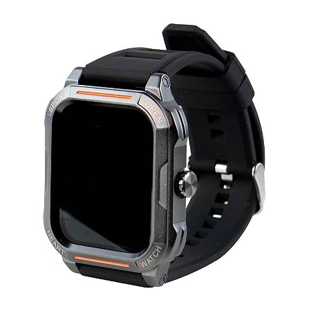Relogio Smartwatch Blulory Glifo RTS 50mm Bluetooth Cor Preto