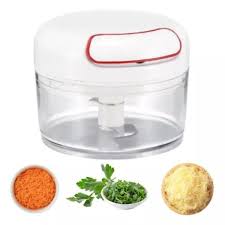 Triturador Processador De Alimentos Manual Fatiador 170ml