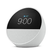 Echo Spot Amazon - Smart Alarm Speaker Com Alexa Cor:Branco