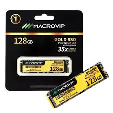 Hd Ssd M.2 NVMe 128 gb Macrovip Gold Chave M 5 Pinos 2280